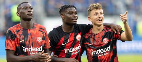 Eintracht Frankfurt Randal Kolo Muani Jesper Lindström