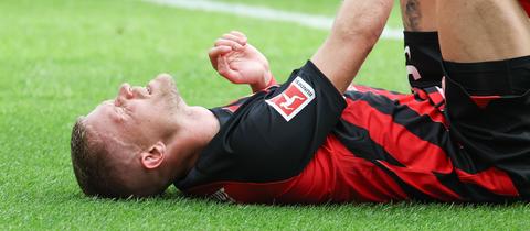 Es läuft derzeit nicht rund bei Eintracht-Außenverteidiger Philipp Max.