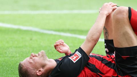 Es läuft derzeit nicht rund bei Eintracht-Außenverteidiger Philipp Max.