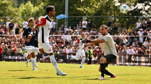 Eintracht Frankfurt Testspiel Omar Marmoush