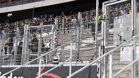 Eintracht Frankfurt VfB Stuttgart Fans Kurve