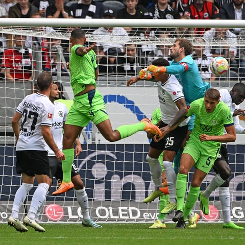 Eintracht Frankfurt VfL Wolfsburg Kevin Trapp