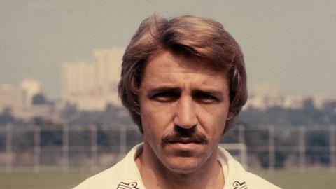 Dragoslav Stepanovic 1977 im Eintracht-Trikot