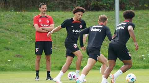 Dino Toppmöller beim Training seines Teams