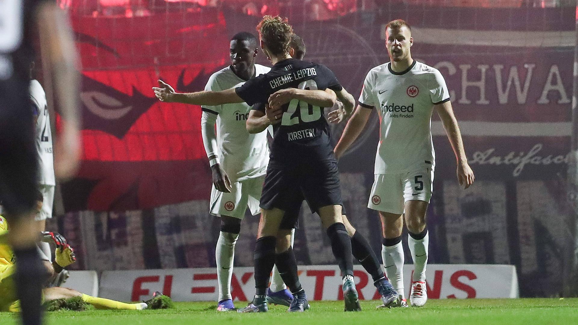 Si fa vedere solo Jens Grahl: un Eintracht molto debole viene sconfitto nel test da Kimi Lipsia |  hessenschau.de