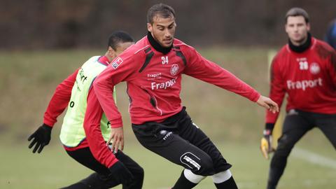 Cenk Tosun beim Eintracht-Training
