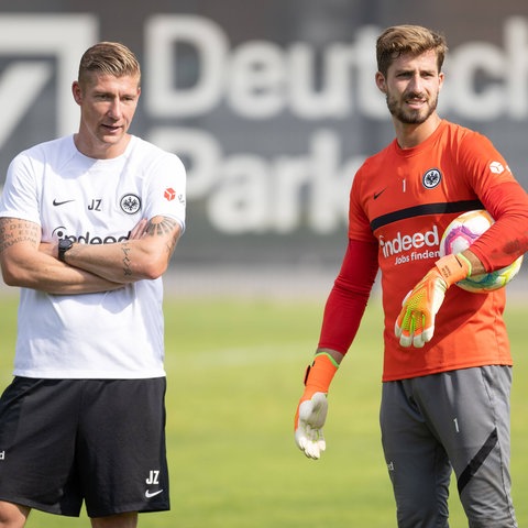 Jan Zimmermann und Kevin Trapp