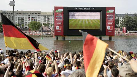 Public Viewing in Frankfurt bei der WM 2006
