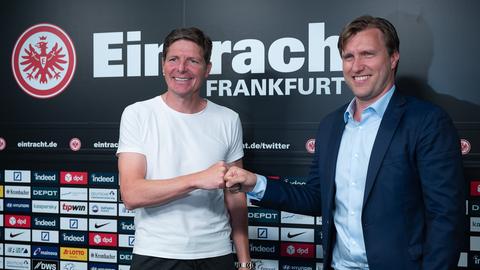 Zwei Neue: Trainer Oliver Glasner (li.) und Sportvorstand Markus Krösche
