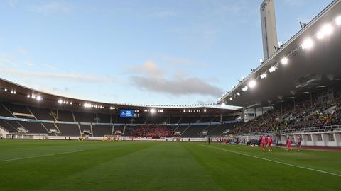 Das Olympiastadion in Helsinki