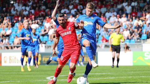 Steinbach Haiger und der FSV Frankfurt standen sich kürzlich im Hessenpokal-Finale gegenüber.