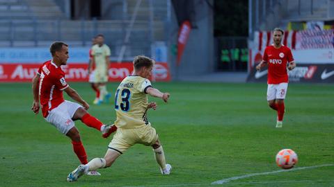 Christian Derflinger erzielt das 1:1 gegen Hoffenheim