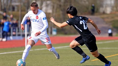 Paul Milde vom OFC beim Spiel in Mainz