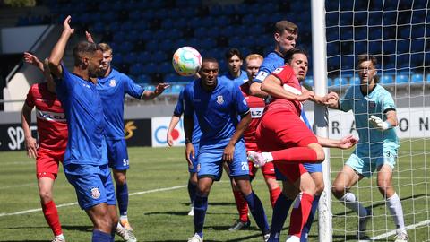 Der FSV Frankfurt trifft spät gegen Balingen.