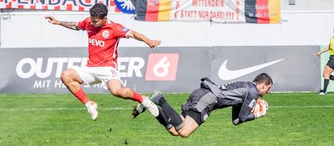 Der OFC stolpert gegen den FC Homburg vor eigener Kulisse.