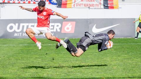 Der OFC stolpert gegen den FC Homburg vor eigener Kulisse.