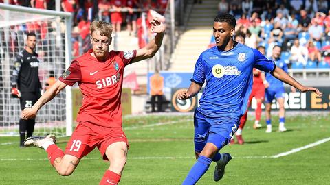 Tim Kircher (am Ball) im Finale gegen den FSV. 