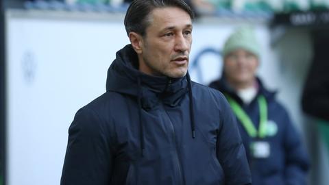 Niko Kovac in der schwarzen Jacke.