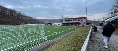 Das Bergstadion in Dörnberg