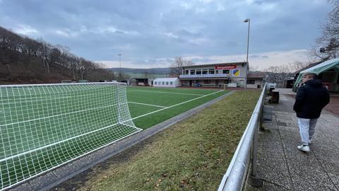 Das Bergstadion in Dörnberg