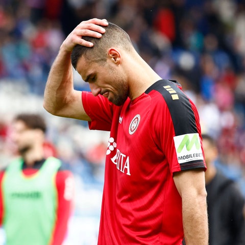 Frust in Wiesbaden: Auch Torjäger Ivan Prtajin blieb gegen Kiel ohne Treffer
