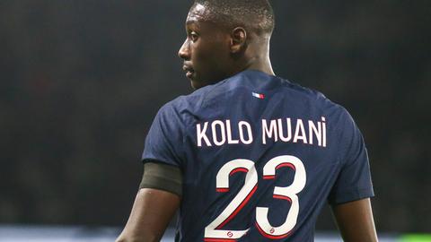 Randal Kolo Muani im Trikot von Paris St. Germain