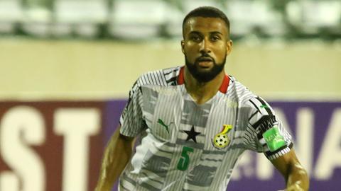 Daniel-Kofi Kyereh im Trikot der Nationalmannschaft Ghanas