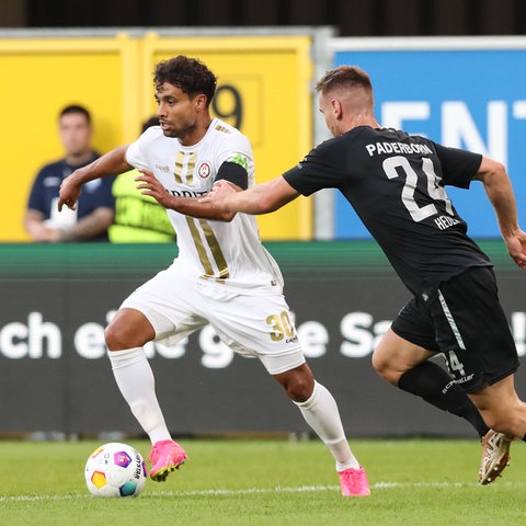 SVWW-Torschütze Kianz Froese im Spiel gegen Paderborn