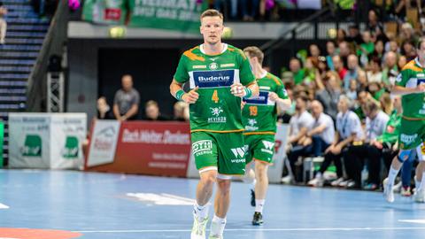 Adam Nyfjäll im Trikot der HSG Wetzlar