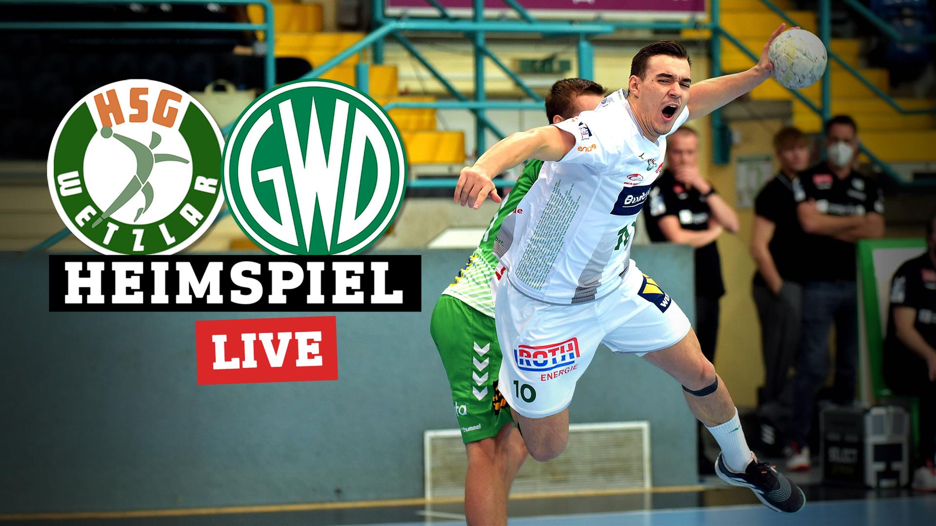 Handball-Bundesliga live HSG Wetzlar - GWD Minden