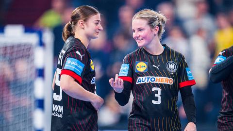 Amelie Berger im Trikot der deutschen Nationalmannschaft