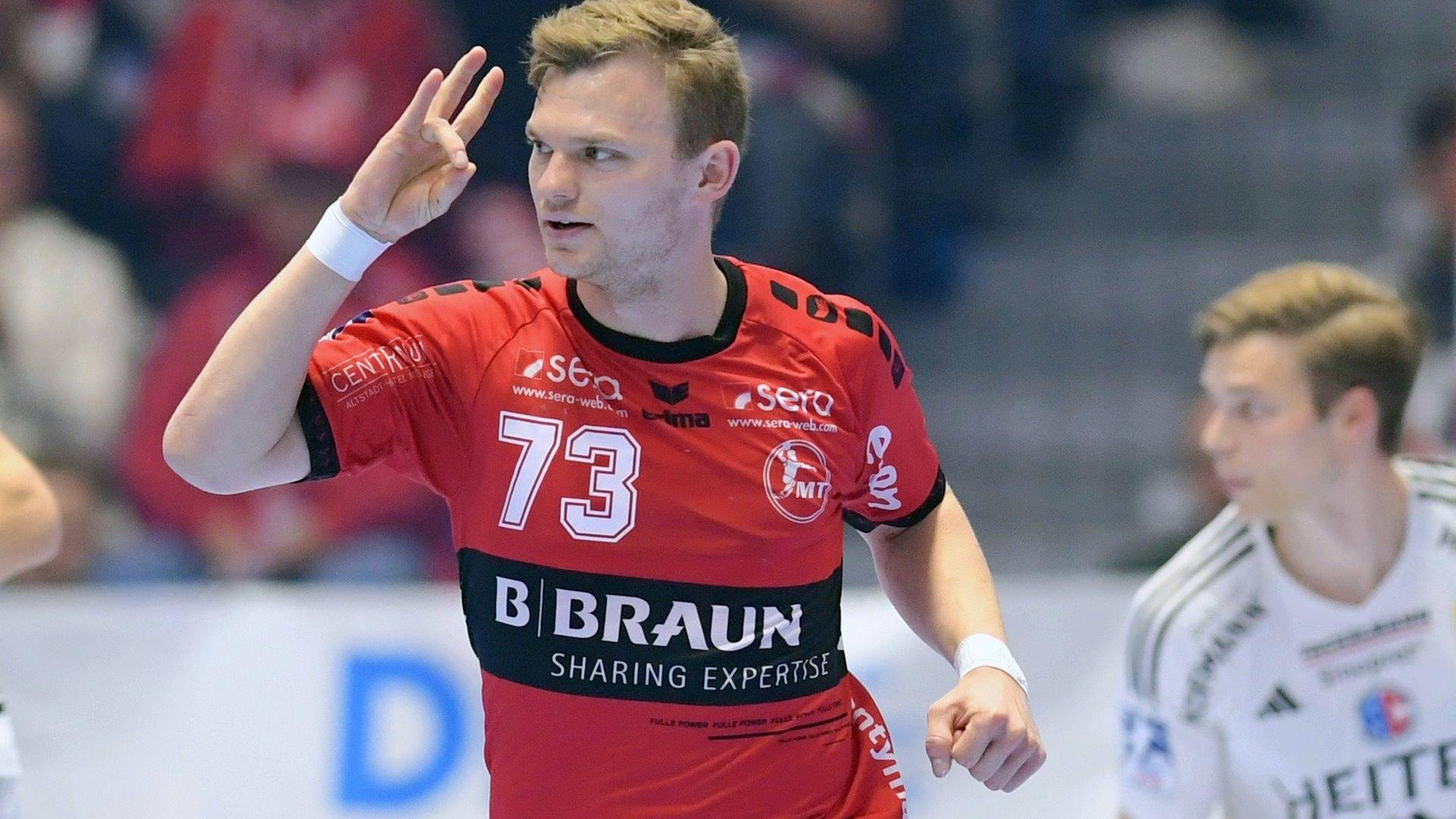 Handball-Bundesliga MT Melsungen schlägt Erlangen und festigt Rang zwei hessenschau.de MT Melsungen