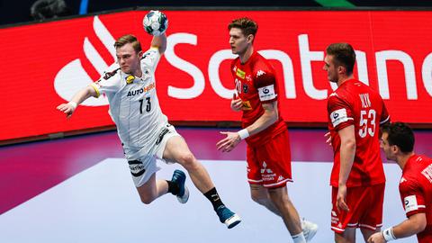 Timo Kastening bei der Handball-EM