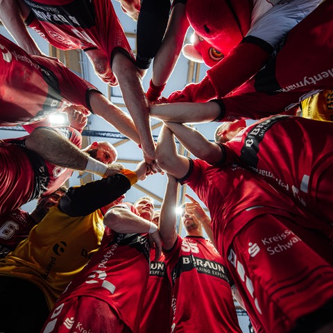 Die Mannschaft der MT Melsungen