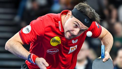 Der hessische Tischtenisspieler Timo Boll