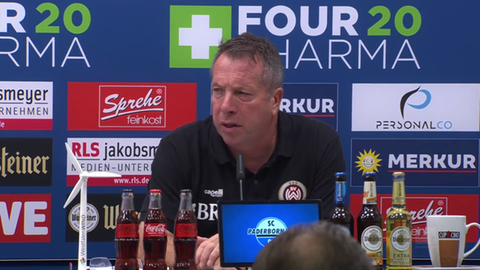 Wehen-PK nach Paderborn