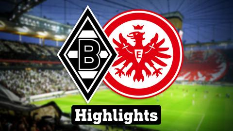 Wappen Gladbach und Eintracht Frankfurt