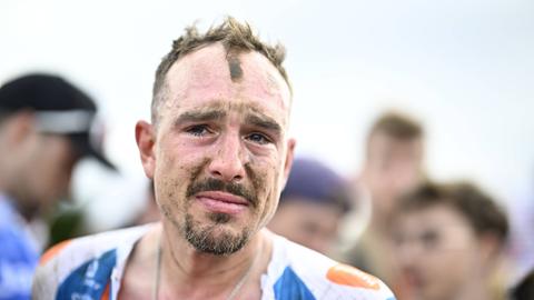 John Degenkolb nach dem Rennen am Sonntag. 