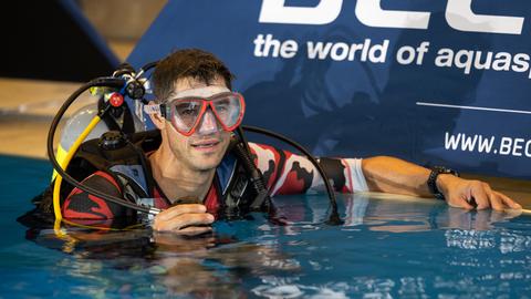 Unterwasser-Cycling