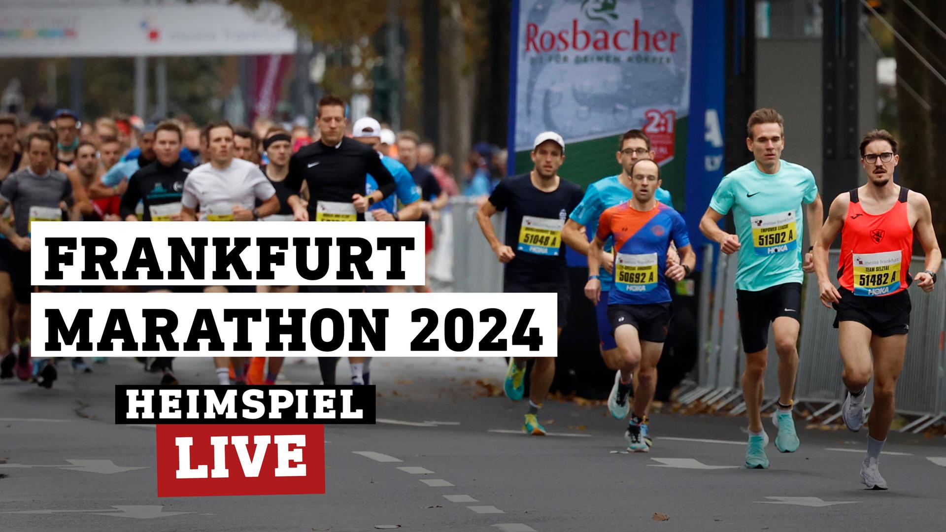 Sonntag ab 9.55 Uhr im Livestream Frankfurt Marathon 2024 Livestream hessenschau.de