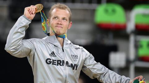 Fabian Hambüchen mit Goldmedaille