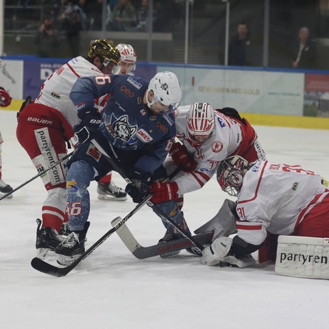 Hessenderby Kassel Huskies EC Bad Nauheim