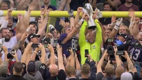 Frankfurt Galaxy feiert den Titelgewinn