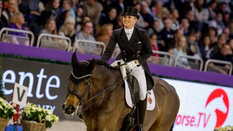 Jessica von Bredow-Werndl im Dezember 2019 in der Frankfurter Festhalle auf Ferdinand BB