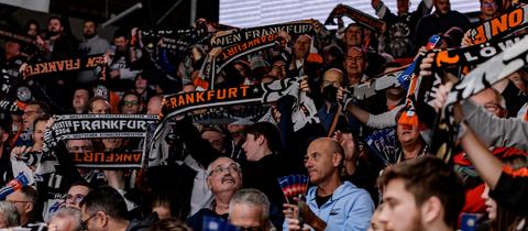 Fans der Löwen Frankfurt