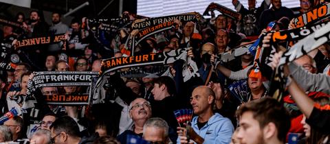 Fans der Löwen Frankfurt