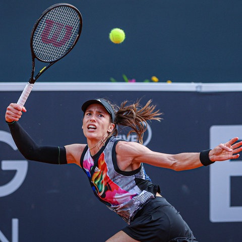 Andrea Petkovic beim WTA-Turnier in Hamburg