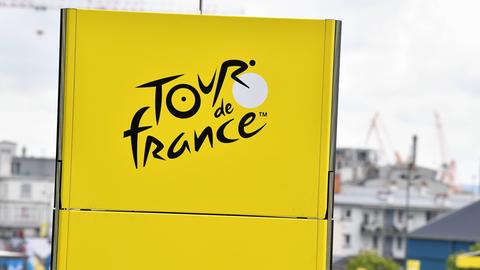 Das Logo der Tour de France