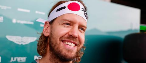 Sebastian Vettel in Japan