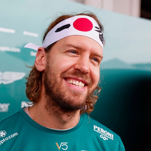 Sebastian Vettel in Japan